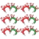thumbnail image 1 of 20 piezas diademas inflables para fiesta, diademas con globos de dibujos animados, decoraciones para el cabello, sombreros de Navidad, 1 of 6