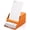 Orange, variant on Notsu Centre Rise To Do List Card Box Set | 50 Foldable To-Do Vertical Notecards 3x5, Productivity Index Card Organizer Tab Dividers, Desk Card Holder Stand (Orange)