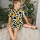 thumbnail image 4 of Balery Cute Cow Print Sunflower D Conjunto de Pijama Infantil de Manga Corta con Estampado – Ropa de Dormir de Algodón Suave-Small, 4 of 6