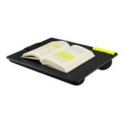 LapGear XL Student LapDesk with clip - Notebook pad - 17" - black