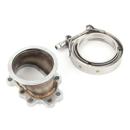 3in V Band Adapter, Uitlaat Flens Adapter Turbo Downpipe Flens Kit Vervanging voor T25 T28 GT25 GT28