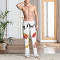thumbnail image 6 of Lsque 2025 New Year'S Print Men's Pajama Pants, Lounge Pant - Comfortable Home Wear,Elastic Waistband, Stylish Design-Large, 6 of 9