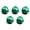 Green, variant on YongCo Flat Back Teardrop Rhinestones for Jewelry Making Crown Headpiece Making Embelishments