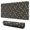 Dark Christmas Golden, variant on Long Mouse Pads for Desk,Dark Green Christmas Tree Pattern Desk Mats on Top Of Desks, Desk Mouse Pad Extra Large with 3mm Non-Slip Base and Stitched Edge for Gaming,Office,Work,Home 31.5x11.8in