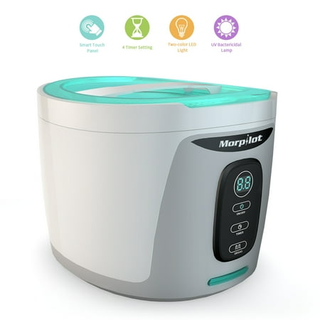 Ultrasonic Cleaner with Detachable Tank & Digital Timer, 750ML Capacity Cleaner for Jewelry,Eyeglasses, Rings, Coins,Dentures, Retainers, and Mouth Guards by (The Best Ultrasonic Cleaner)