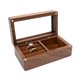 thumbnail image 5 of Caja de baratija de joyería Vintage, , pendientes, , organizador, caja de almacenamiento, caja de de para cumpleaños, Día , Marrón Salvador Joyero, 5 of 10