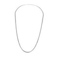 thumbnail image 2 of Collar de cadena de serpiente, joyería de cadena única, fina y flexible para mujeres y hombres, minimalista. 50CM, 2 of 7