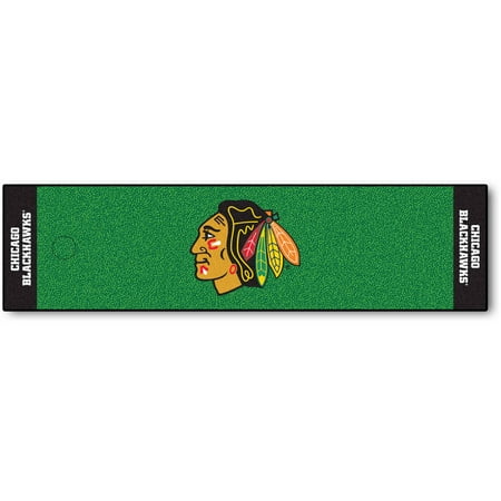 FanMats NHL Chicago Blackhawks Putting Green Mat