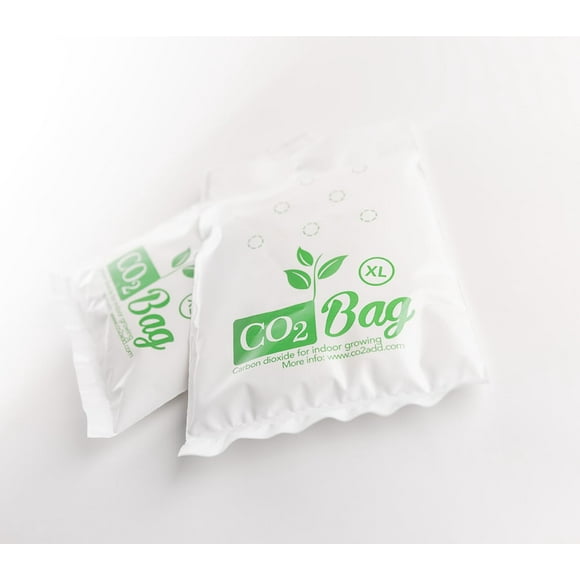 CO2BAG® M â Natural COâ Generator for Indoor Plants & Greenhouses | Boosts Growth, Yield, Taste & Color | Compact, Safe & Maintenance-Free -2-Pack-
