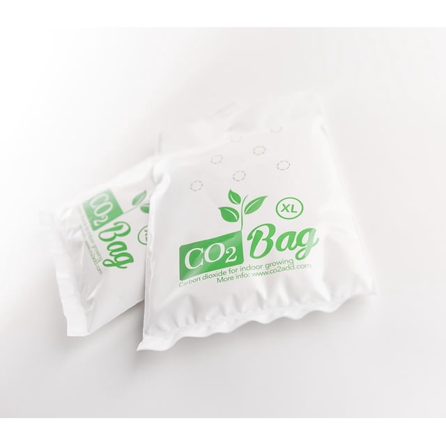CO2BAG® M â Natural COâ Generator for Indoor Plants & Greenhouses | Boosts Growth, Yield, Taste & Color | Compact, Safe & Maintenance-Free -2-Pack-