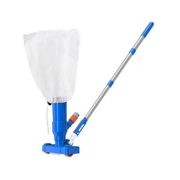 Aspiradora de piscina de aspiradora de piscina Kits de limpieza portátiles de malla de poste Limpiadores de piscina para piscinas sobre el