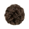 thumbnail image 6 of Messy Synthetic Hair Bun Daily Wear Chignon Scrunchies Fake Hair Band Braid Elastic Hairpiece Tail For Women H9, 6 of 42