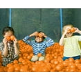 thumbnail image 2 of Machrus Upper Bounce Crush Proof Plastic Trampoline Pit Balls – 100 Pack, Orange, 2 of 3