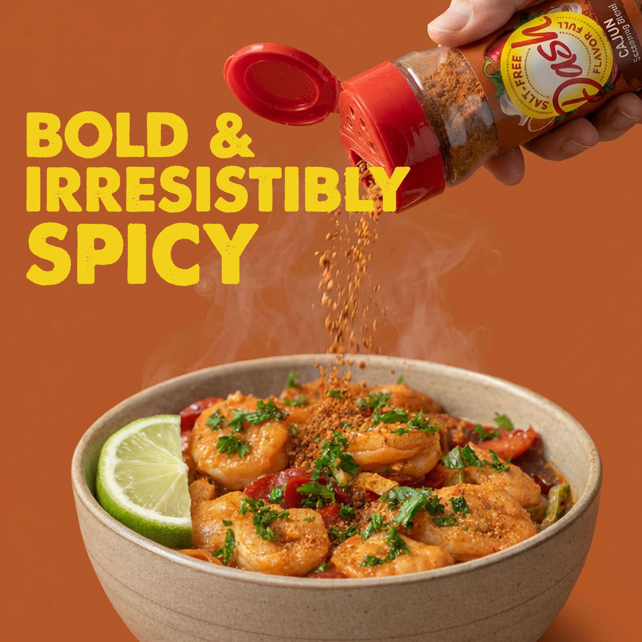 Dash Salt-Free Cajun Seasoning Blend, Cajun Spices, 2.6 OZ