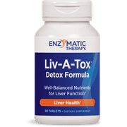 Enzymatic Therapy Liv-A-Tox Detox Formula, 90 Tabs