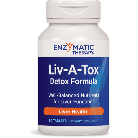 Enzymatic Therapy Liv-A-Tox Detox Formula, 90