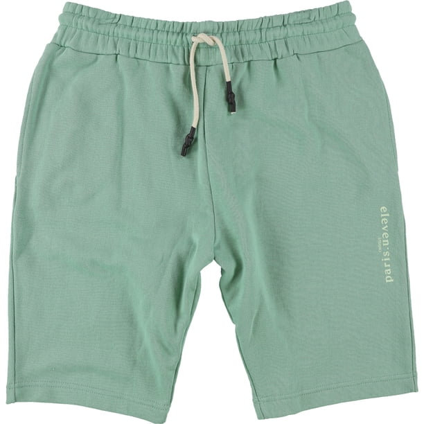 Pantalones cortos casuales Elevenparis con cordón para hombre L