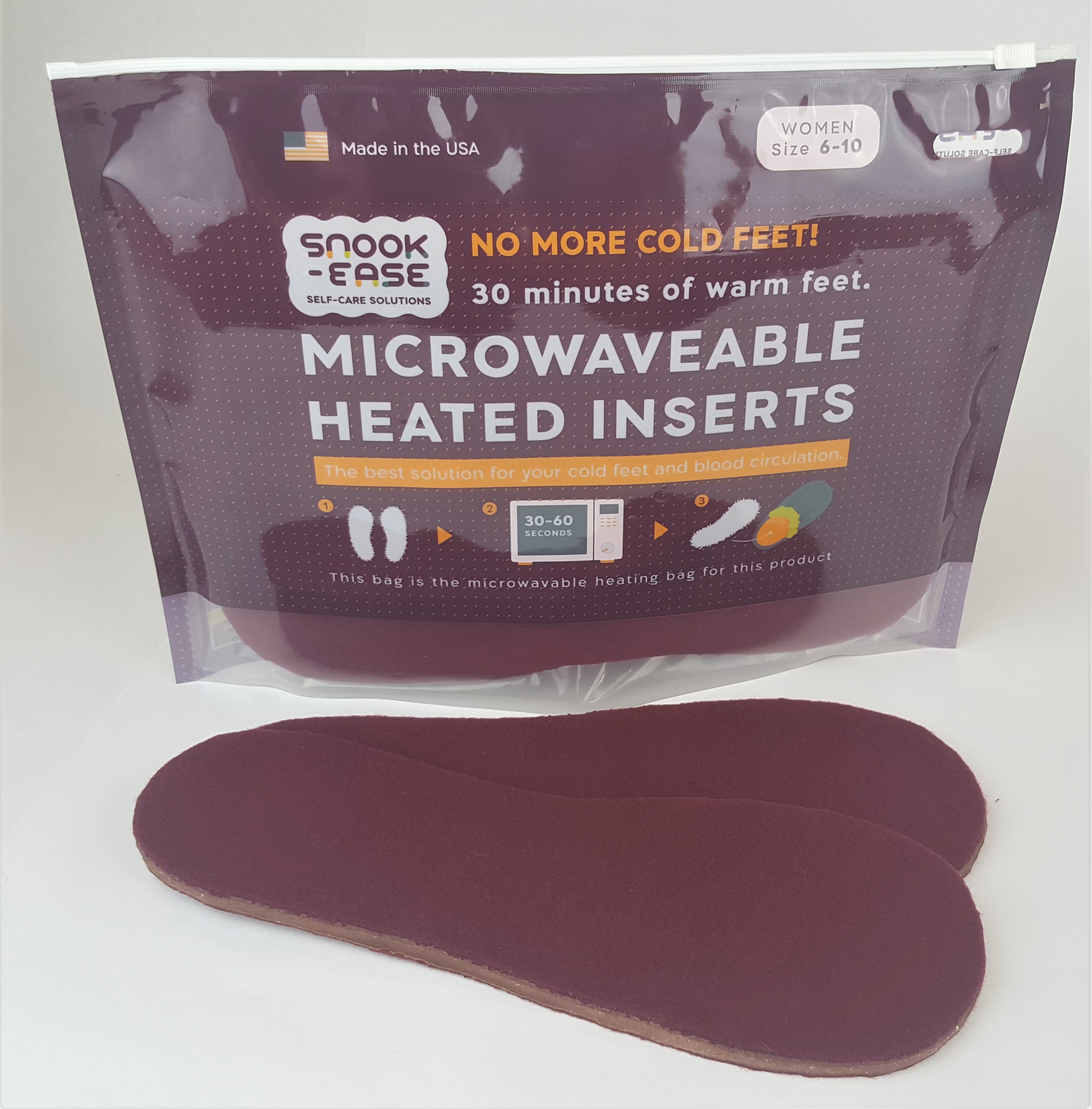 Heated Inserts for Women for Pain Relief Cold and Sore Feet No