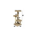 thumbnail image 6 of New Cat Condos 51" Solid Wood Large Cat Tree, 6 of 6