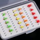 thumbnail image 4 of 20 Unids Caja Trucha Moscas shamjiam Moscas de Simulación Seca Ninfa, 4 of 9