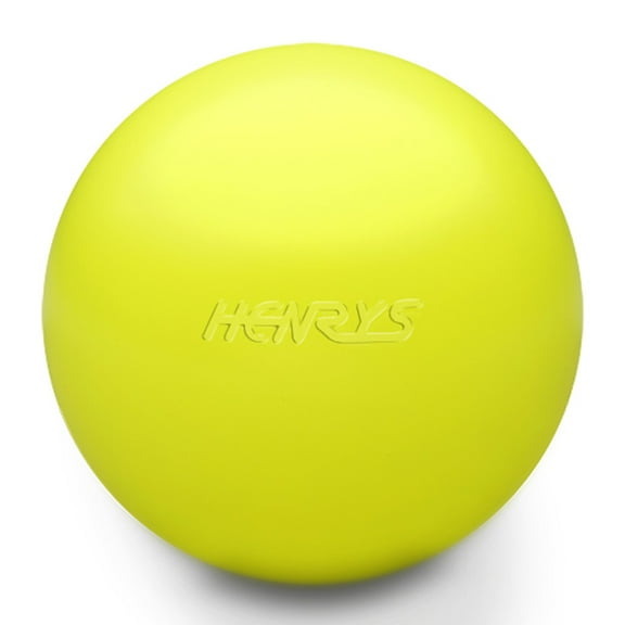 Henrys HiX Juggling Ball - 62mm - Made out of TPU plastic - PVC free - Single Ball (Yellow)