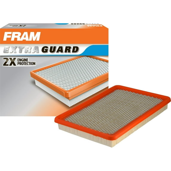 CA9875 Extra Guard Air Filter - Panel, Provides 2X the engine protection By Fram