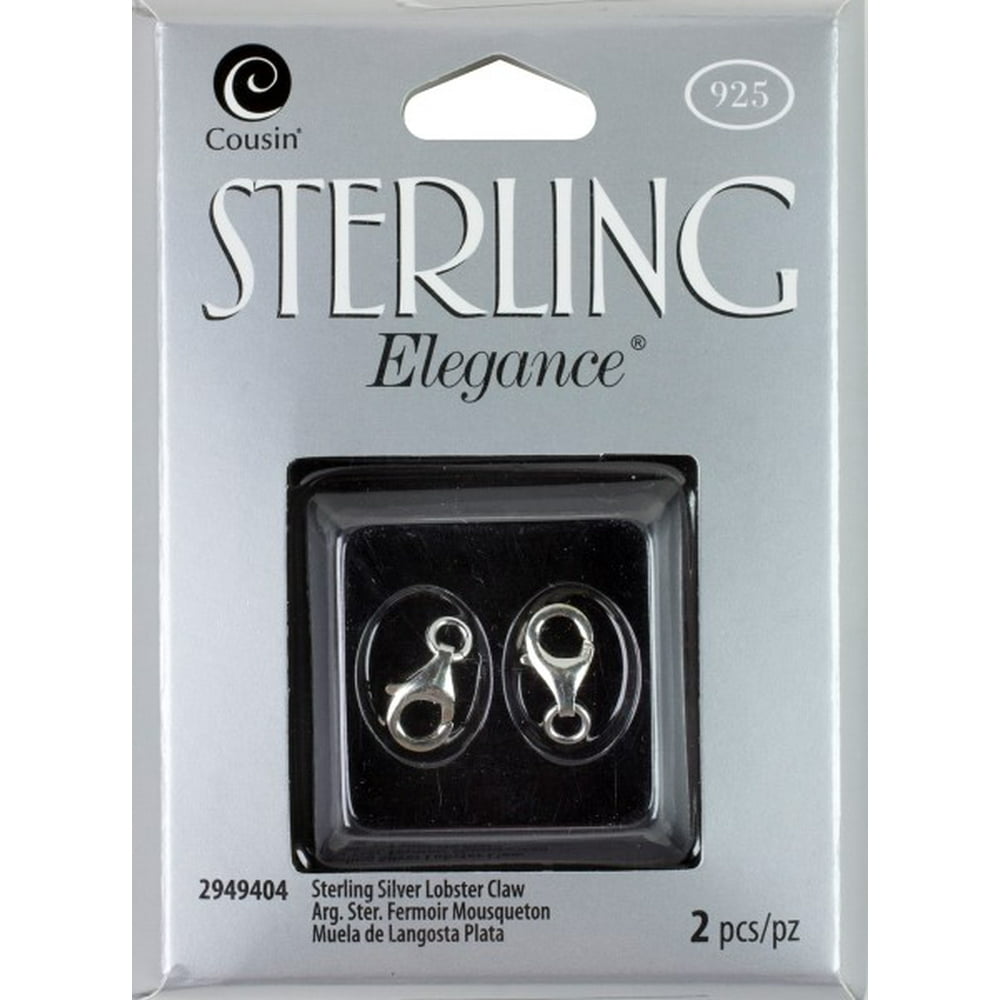 Cousin Sterling Elegance Genuine 925 Sterling Silver Beads & Findings
