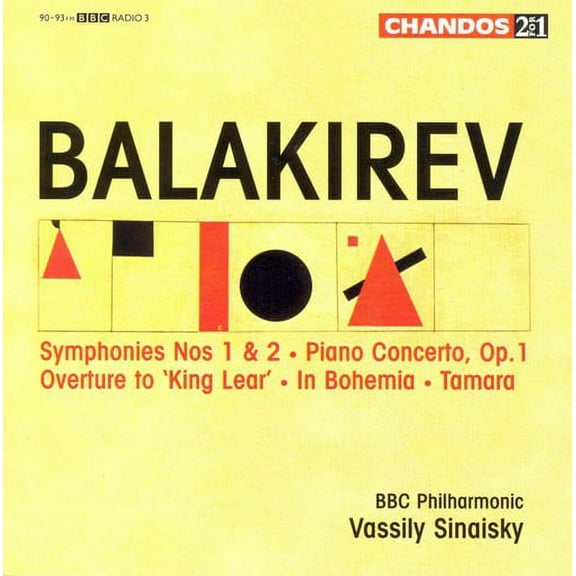 Vassily Sinaisky - Symphony 1 / Overture King Lear / in Bohemia - Music & Performance - CD