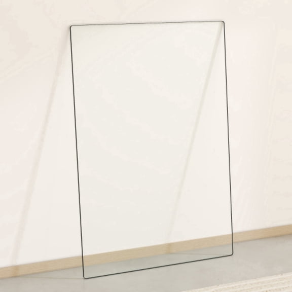 TesNus 24 x 36 inch Rectangle Tempered Glass Table Top 0.31 inch Thick 1 Piece for Dining and Kitchen