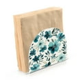 thumbnail image 2 of Table Napkin Holder, One Sizex1 Kitchen Napkin Holder Acrylic Napkin Holder Restaurant Napkin Holder Cartoon Turquoise Flowers, 2 of 9