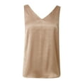 thumbnail image 3 of Women's Silk Strap Vest Satin Soft Camisole, 3 of 6