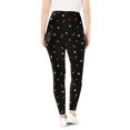 thumbnail image 2 of Woman Within Plus Size Stretch-Cotton Knit Pull-On Printed Leggings, 2 of 3