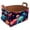 Multicolor 4, variant on Fancy Galaxy Storage Basket Collapsible Storage Bin, PU Foldable Basket Convenient Box Storage Organizer with Handles for Shelves Office Bedroom Closet Nursery Toys Laundry