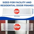 thumbnail image 2 of Secure Safety Solutions (2 Pack) Door Guard Safety Banner, 50" Width - Combination Stop Sign & Do Not Enter Sign - Wandering Prevention Aid for Dementia Patients, 2 of 5