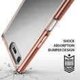 thumbnail image 6 of Ringke Fusion Case Compatible with Sony Xperia XZ Premium, Transparent PC Back TPU Bumper Drop Protection Phone Cover - Rose Gold, 6 of 9