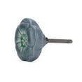 thumbnail image 3 of Set of 6 Azalea Grey Ceramic Cabinet Knobs by Perilla Home, 3 of 11