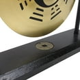 thumbnail image 4 of Mini Desktop Gong - Table Wind Chime Percussion Instrument with Mallet, Taiji Symbol & Chinese Gossip Chart, Ideal for Home Decor or Housewarming Gift, 4 of 7