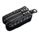thumbnail image 2 of Monedero pequeño, monedero, llavero de coche, para hombre y mujer, práctico, con cierre de cremallera, moderno Negro, 2 of 9
