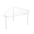 thumbnail image 3 of Tizuqe 2Pcs Transparent Acrylic Bathroom Corner Shelf Clear Floating Bath Shower Rack Stackable Makeup Display Organizer, 3 of 9