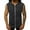 Dark Gray, variant on Dianli Mens Tank Top Zip Up Crew Neck Basic Summer Beach Pockets Sleeveless Hoodie Solid Tank Tops Muscle Shirts for Active Men Summer Saving Army Green L