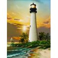 thumbnail image 3 of cape Florida Lighthouse 500 pc Jigsaw Puzzle by SunsOut, 3 of 4