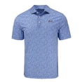 thumbnail image 2 of Men's Cutter & Buck Blue New York Mets Pike Eco Flora Print Recycled Polo, 2 of 3