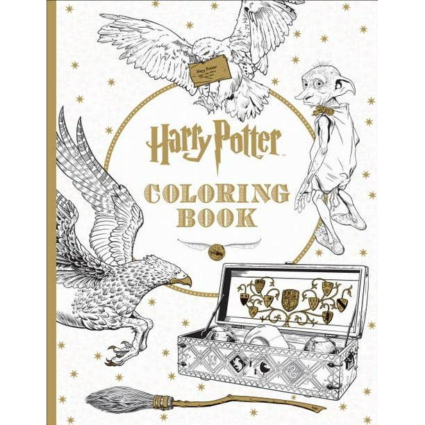 Harry Potter Coloring Book Paperback Walmart Com