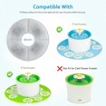 thumbnail image 4 of Filtros de repuesto KAIYANG de 1,6 litros compatibles con bebederos para perros y gatos, 4 of 5
