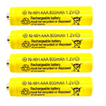 thumbnail image 5 of 6-PCS RELIGHTABLE 800mAh AAA NiCd 1.2v Rechargeable Batteries RELIGHTABLE Garden Solar W6, 5 of 5