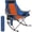 Heated Bu, variant on Oversized Rocking Camping Chair, Fully Padded Patio Chair with Side Pocket, High Back Portable Lawn Recliner with Headrest, Outdoor Camp Rocker Chairs for Adults Heavy Duty 500 LBS Carry Bag