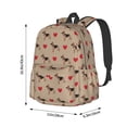 thumbnail image 6 of Goofa German Shepherd Dog Pattern Backpack for Students – Large Capacity, Lightweight with Adjustable Shoulder Straps, Perfect for School, Travel, 6 of 7