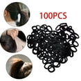 thumbnail image 3 of Lazos de pelo negro Sunnimix para cabello grueso sin costuras 100 Uds, 3 of 7