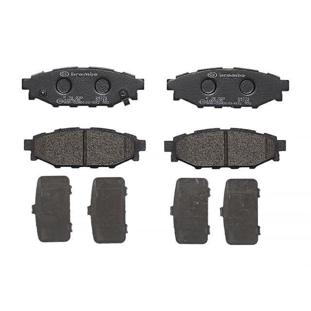Balatas BREMBO Bajos Metales 2009 A 2011 Subaru Trasero
