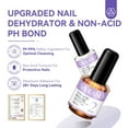thumbnail image 3 of Saviland Nail Dehydrator and Acid-Free Primer Set - Professional Superior Bonding Long-Lasting Nail Pre Dehydrator for Gel Nail Polish Acrylic Powder, 3 of 10